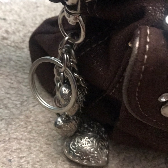 Brown embellished crossbody - Picture 5 of 7